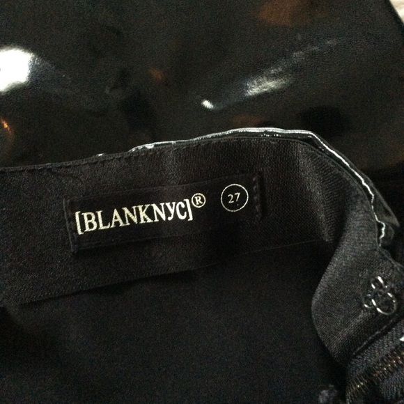 NWT [BLANKNYC] Dominatrix Faux Patent Leather Pant - Picture 9 of 11